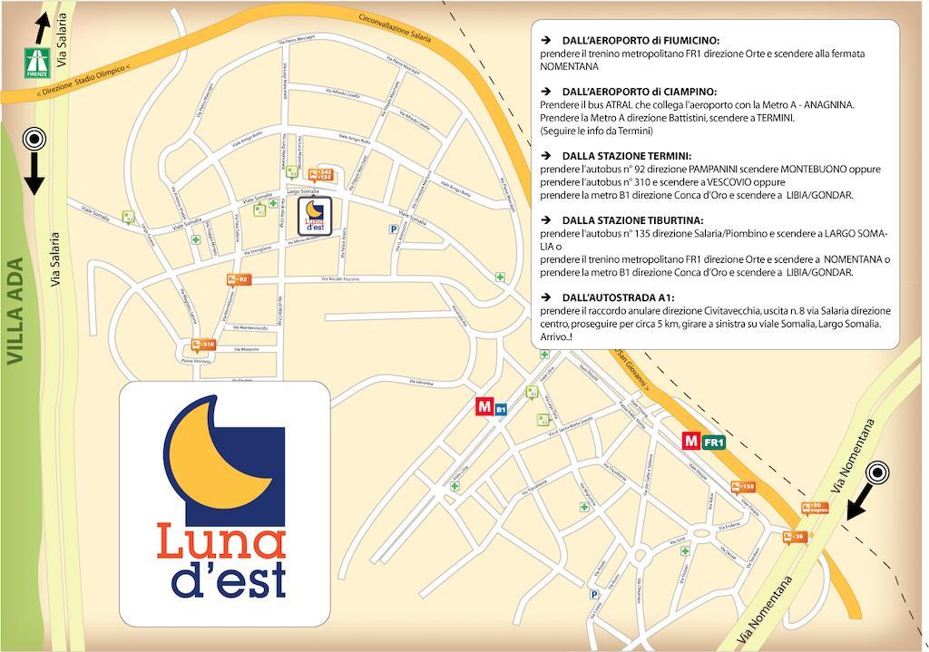 Luna D'Est Bed and Breakfast Rom Rum bild